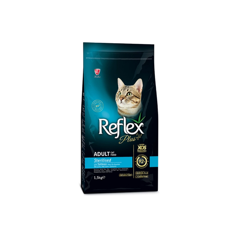 Reflex Plus Sterilised Adult Cat Salmon  - фото 2