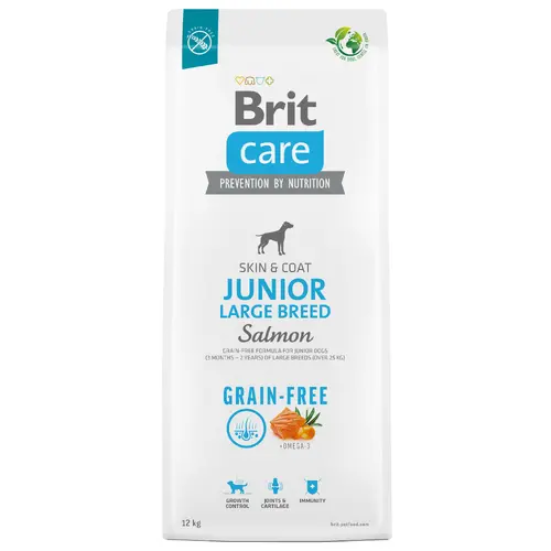 Brit Care Dog Grain-Free Junior Large Breed Salmon