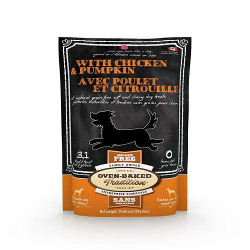 Oven-Baked Tradition Dog Treats з куркою та гарбузом