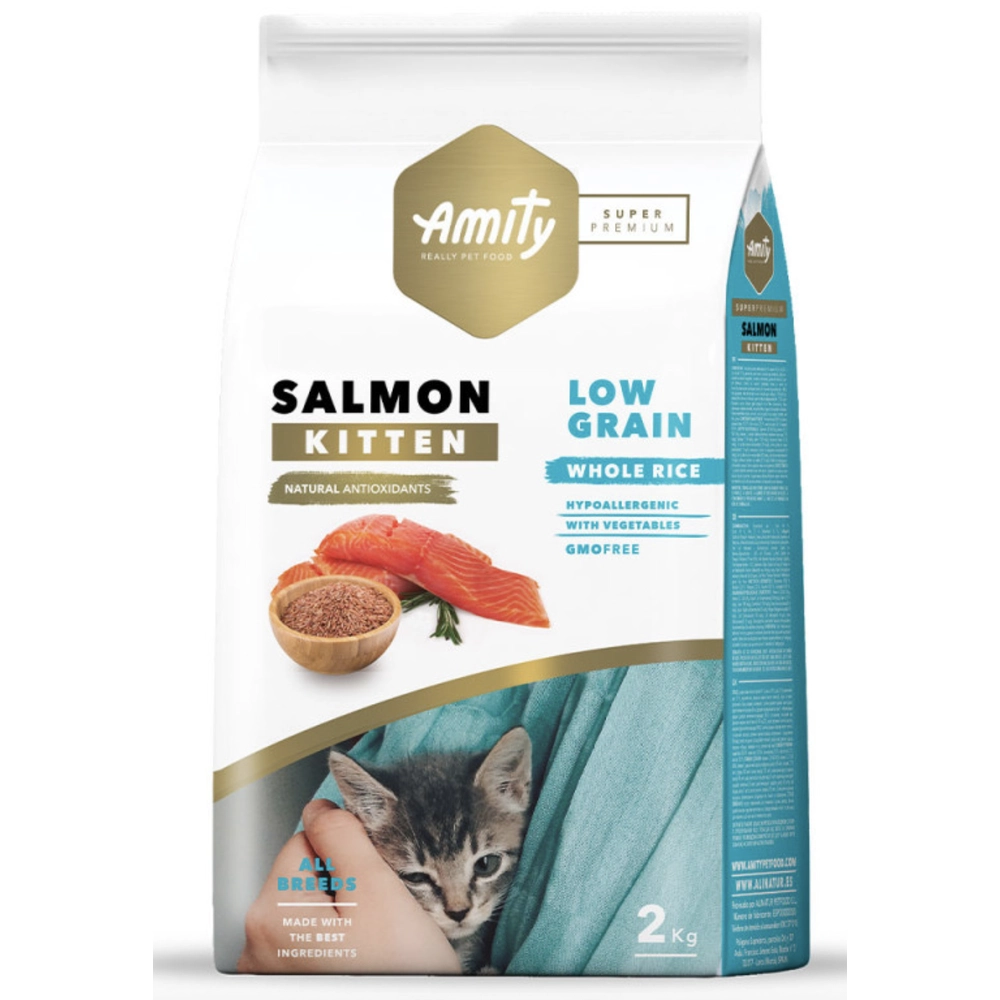 Amity Super Premium Kitten Salmon 