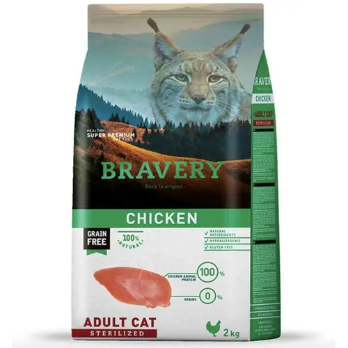 Bravery Cat Adult Chicken Sterilized
