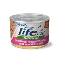 Life Cat Natural Тунец с куриной ветчиной  - фото 2