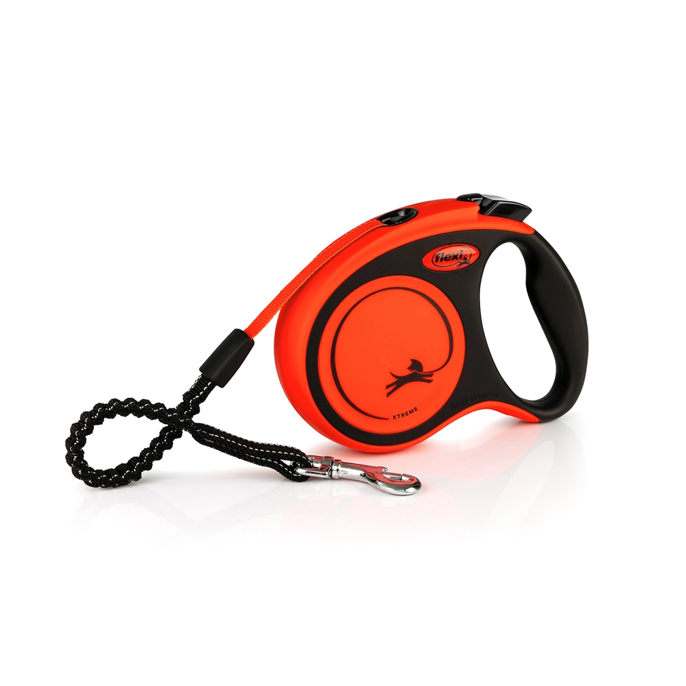 Flexi Xtreme S повідець-рулетка з амортизатором для собак до 20кг (стрічка 5м)  