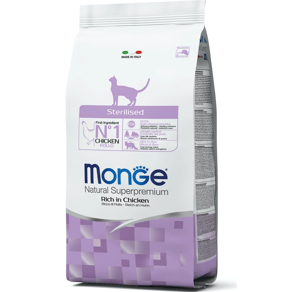 Monge Cat Sterilised Курица 