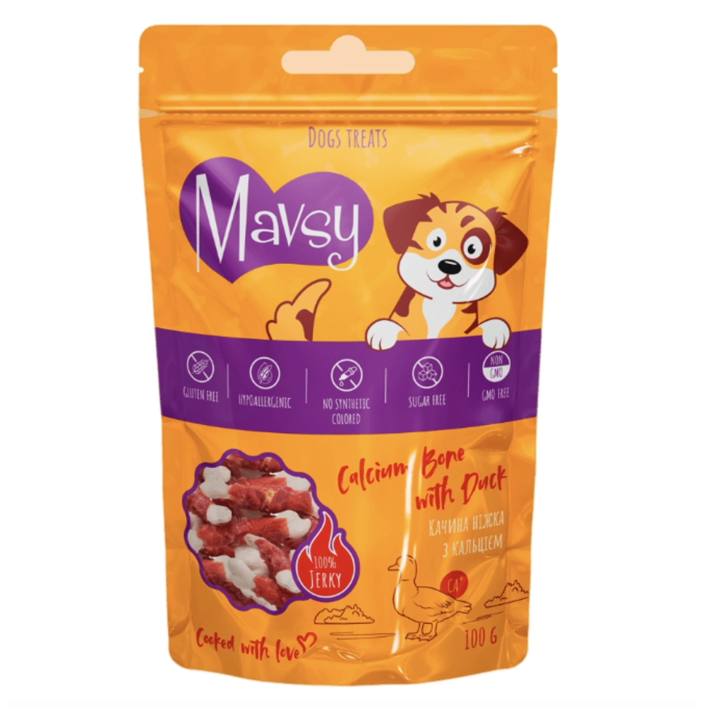 Mavsy Calcium Bone with Duck 