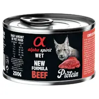 Alpha Spirit Beef for Adult Cats 