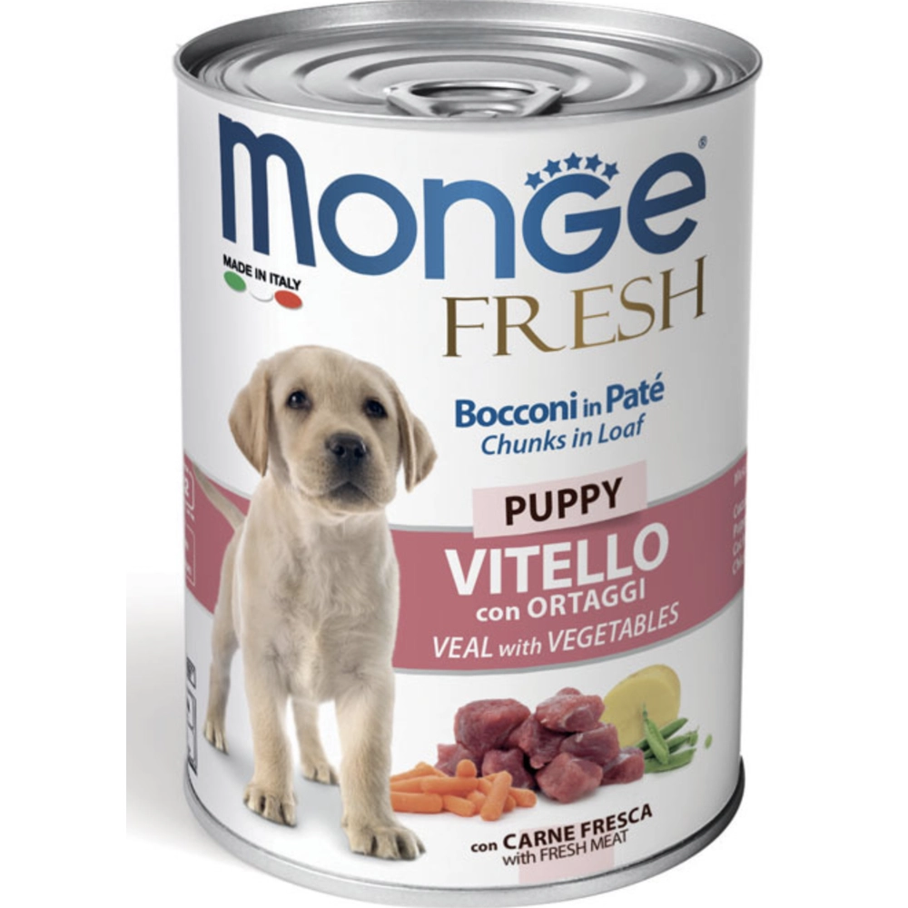 Monge Dog Wet Fresh Puppy з телятиною та овочами 