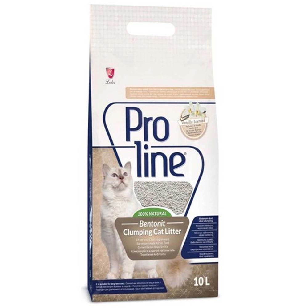 Proline Bentonite Clumping Cat Litter Vanilla 
