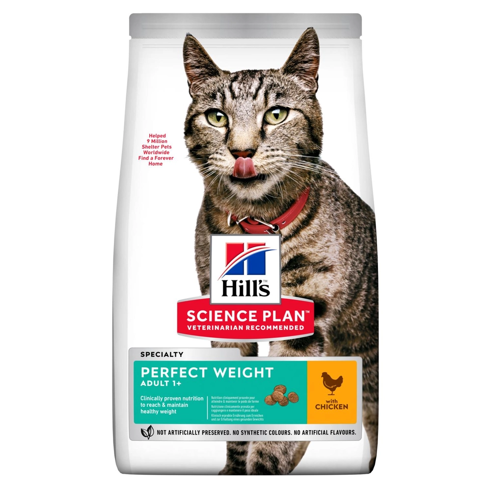 Hills Science Plan Perfect Weight Adult Cat Chicken 