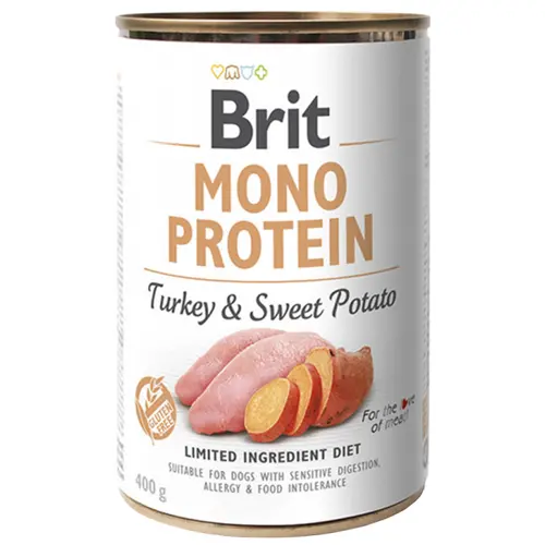 Brit Mono Protein с индейкой и бататом