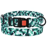 BronzeDog Urban Ошейник Косточка для собак Бирюзовый  - фото 2