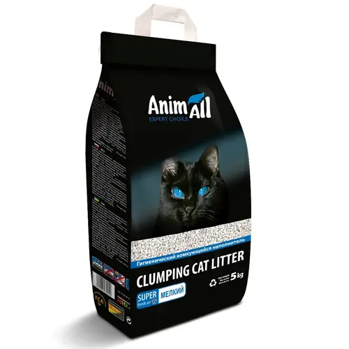 AnimAll Clumping Cat Litter Мелкая фракция