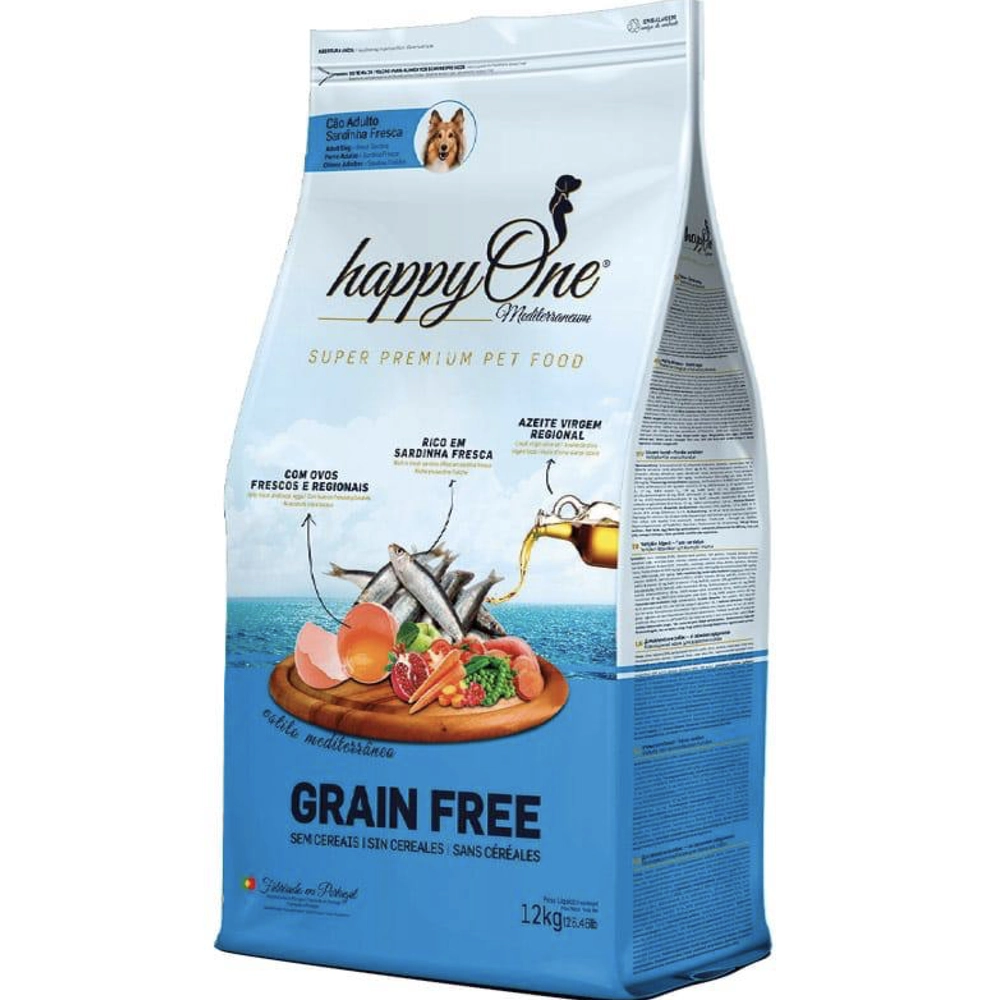 HappyOne Mediterraneum Grain Free Adult Fresh Sardine  - фото 2