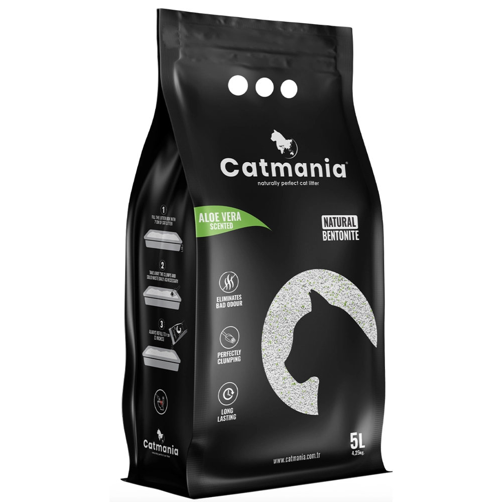 Catmania Cat Litter Aloe Vera 
