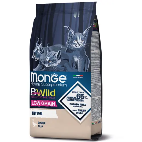 Monge Cat Wet Bwild Grain Free Large Breed Буйвол з овочами