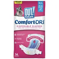 OUT! Pet Care Disposable Female Dog Diapers  - фото 2