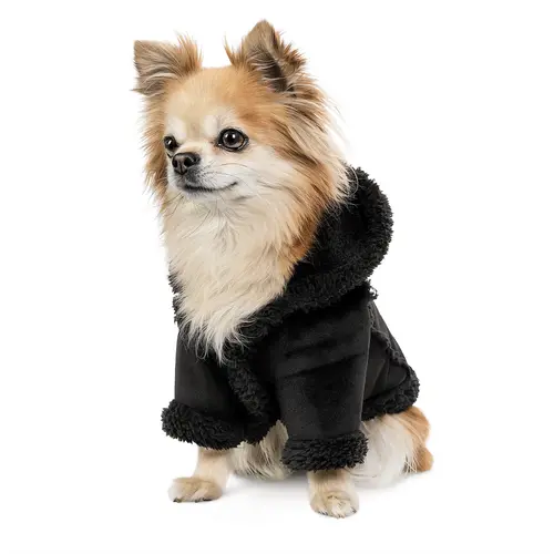 Pet Fashion Дубленка Black