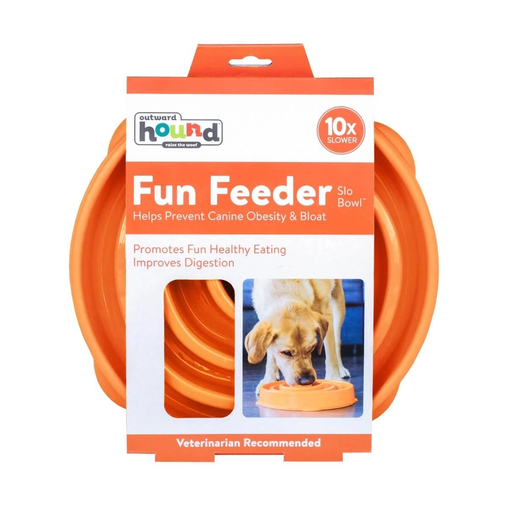 Outward Hound Fun Feeder Slo Bowl  - фото 3