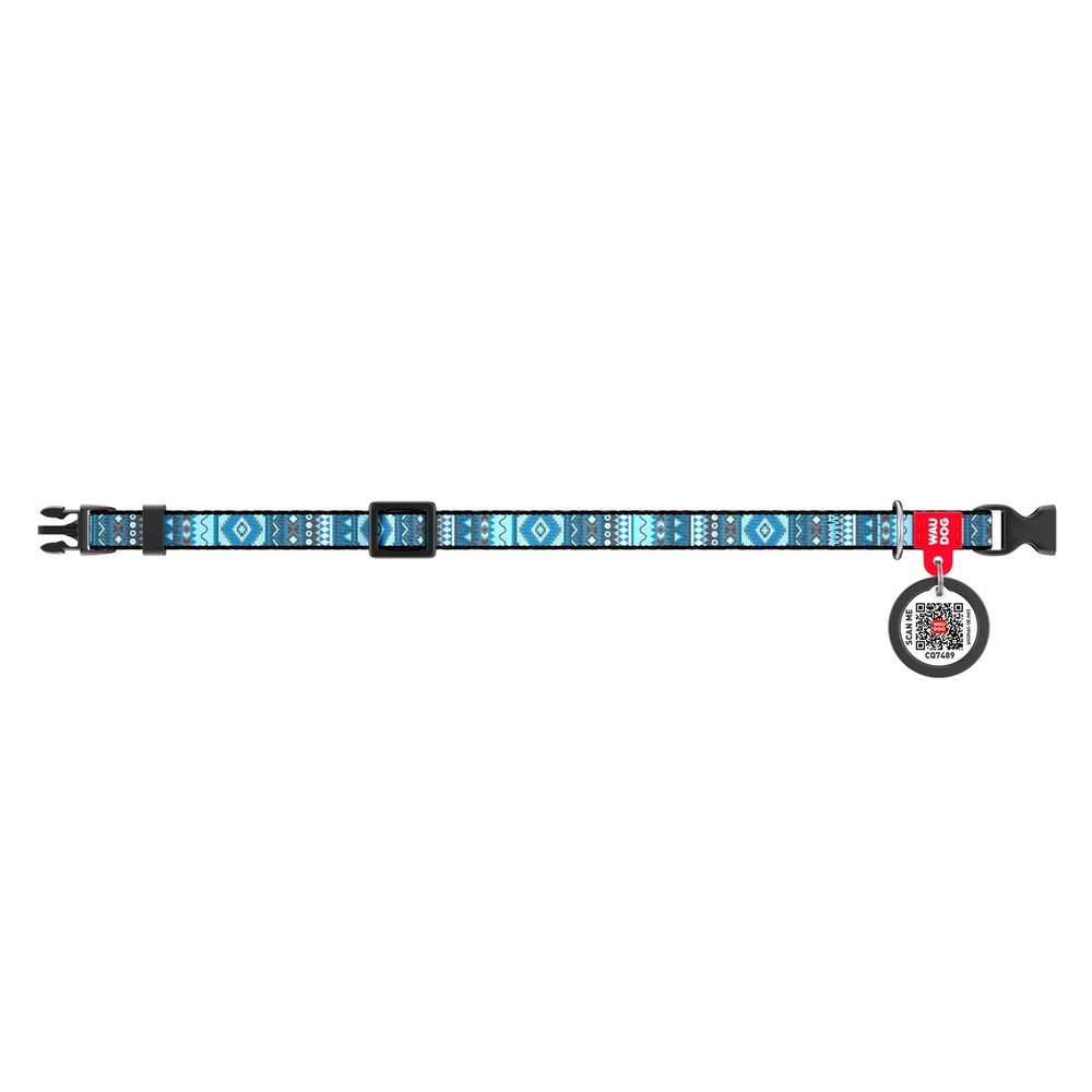 WAUDOG Nylon Collar з QR-паспортом  - фото 2