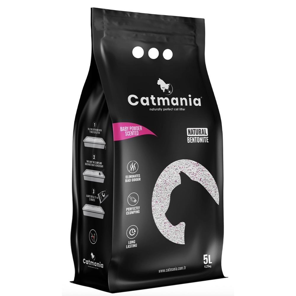 Catmania Cat Litter Baby Powder 