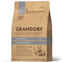Grandorf Dog Medium & Maxi Rabbit & Turkey