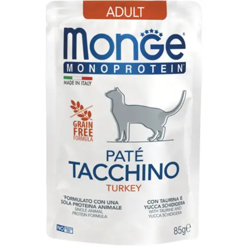 Monge Cat Wet Monoprotein Adult з індичкою