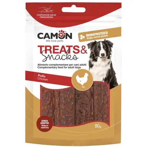 Camon Treats & Snacks Puffed Chicken Jerky