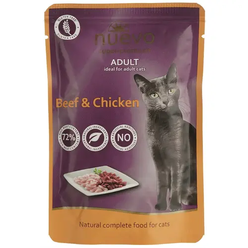 Nuevo Cat Adult Beef & Chicken