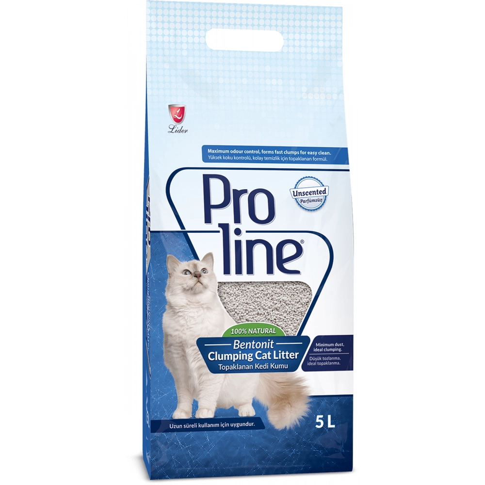 Proline Bentonite Clumping Cat Litter Unscented 