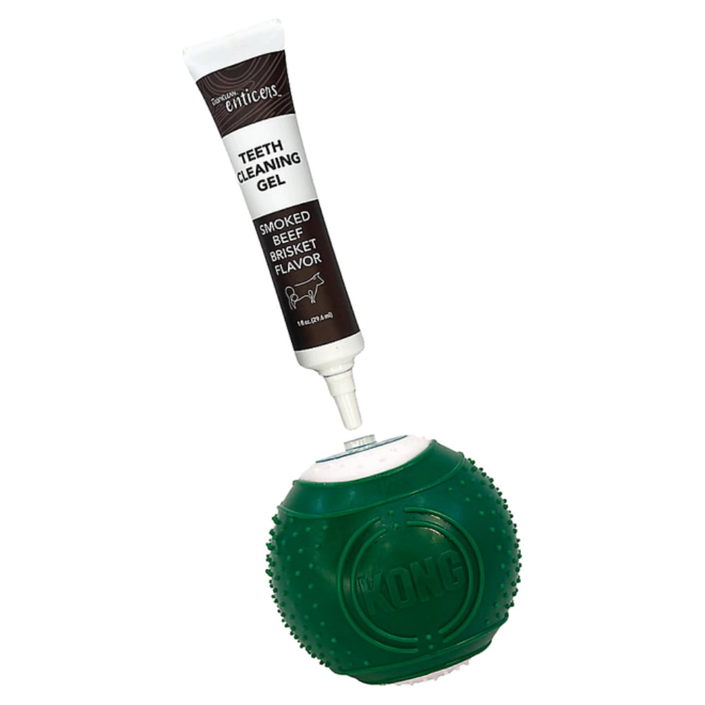 Kong Dental Ball & Teeth Cleaning Gel  - фото 2