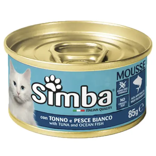Monge Simba Cat Mousse з тунцем та океанічною рибою
