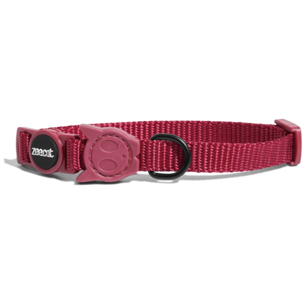 Zee.Dog Bordeau Cat Collar 