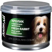 AnimAll Canned Rabbit & Meat Liver 