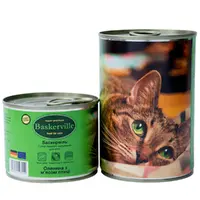 Baskerville Cat Оленина с мясом курицы