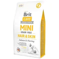 Brit Care Mini Grain-Free Hair & Skin Salmon & Herring  - фото 2