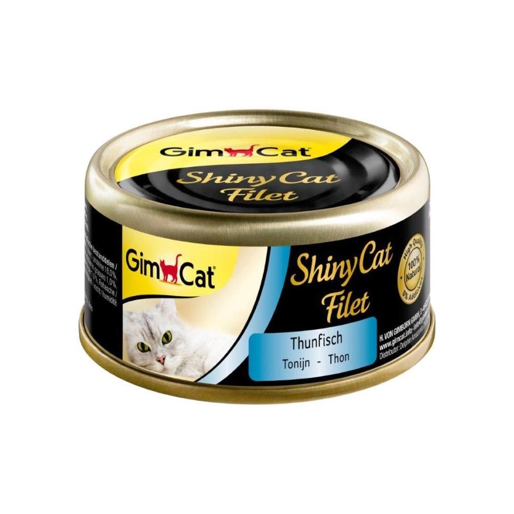 GimCat ShinyCat Filet с тунцом 