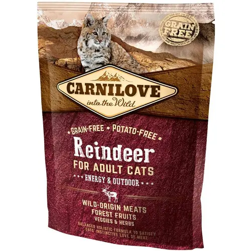 Carnilove Cat Reindeer Energy & Outdoor