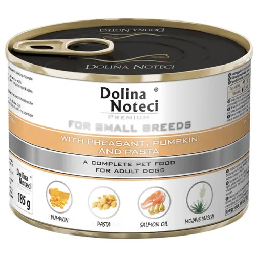 Dolina Noteci Premium Adult Small Breeds Pheasant & Pumpkin & Pasta
