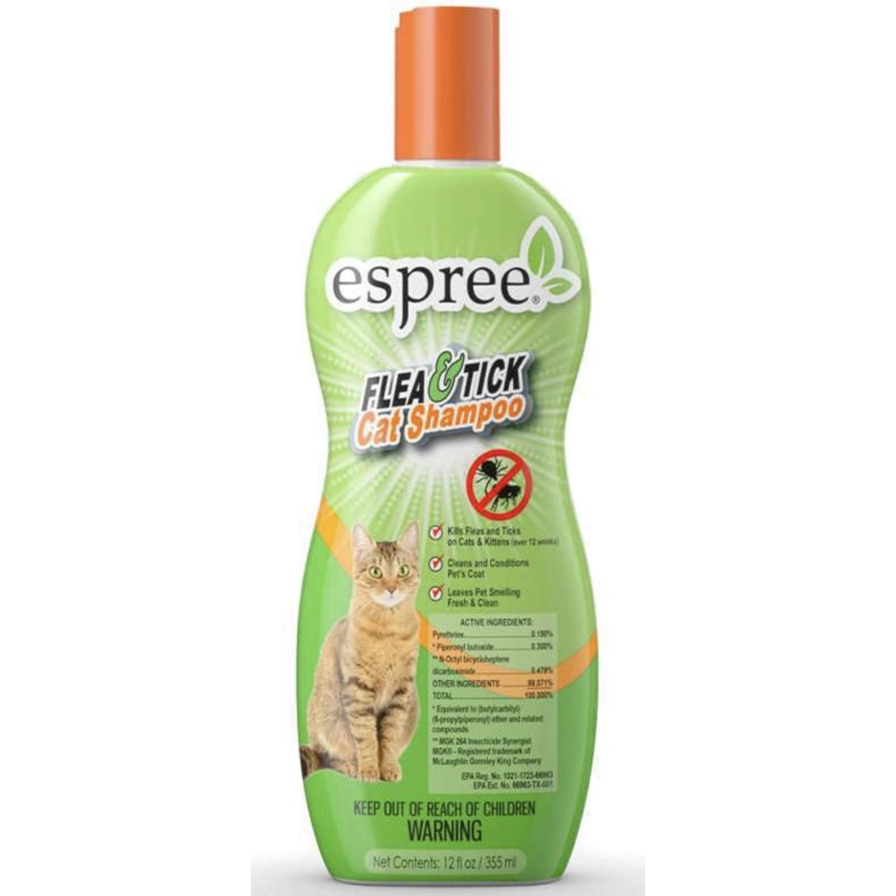 Espree Flea & Tick Oat Shampoo Cat 