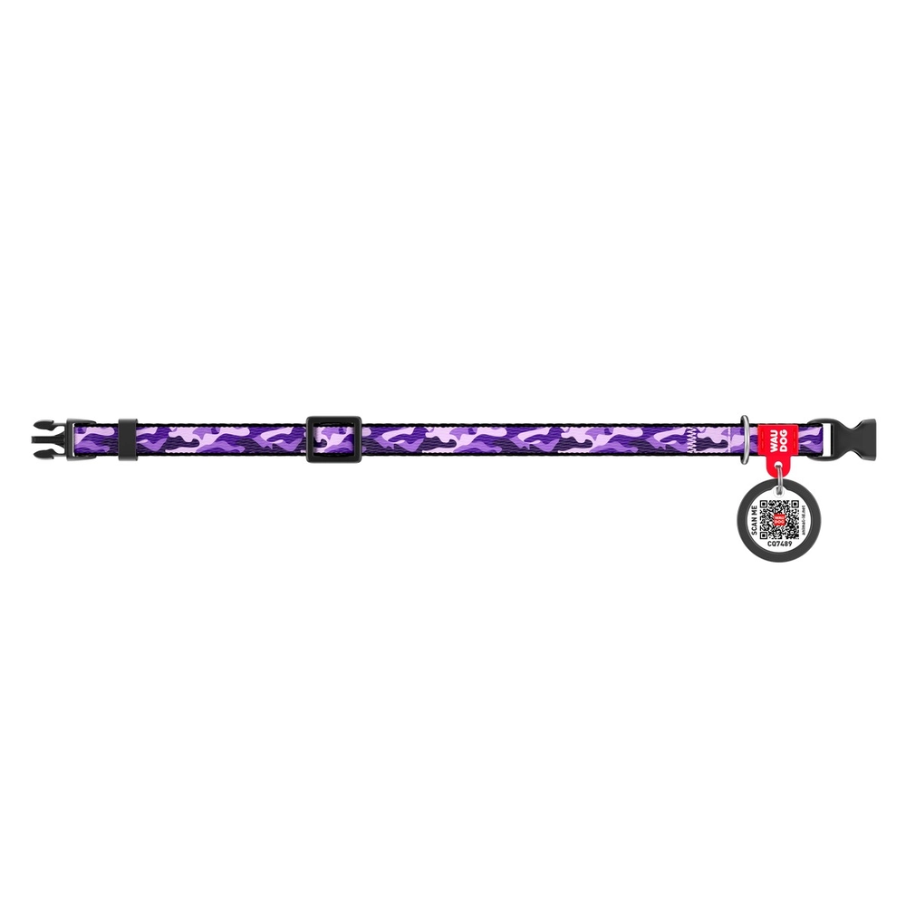 WAUDOG Nylon Collar з QR-паспортом  - фото 2
