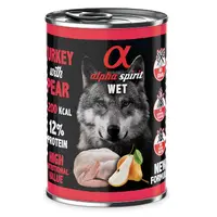 Alpha Spirit WET Turkey with Pear 