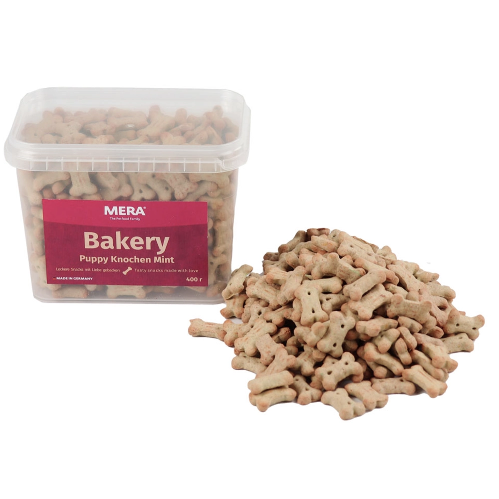 Mera Bakery Puppy Knochen Mint 