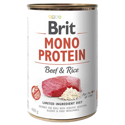 Brit Mono Protein с говядиной и рисом