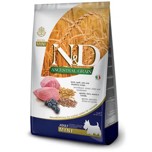 Farmina Dog N&D Low Grain Lamb&Blueberry Adult Mini