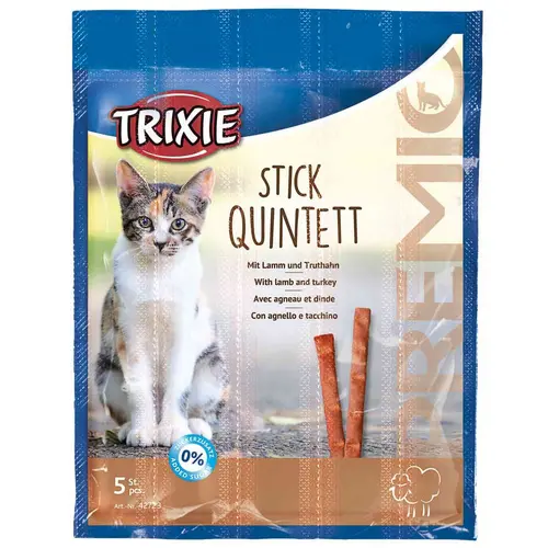 Trixie Premio Stick Quintett Lamb & Turkey