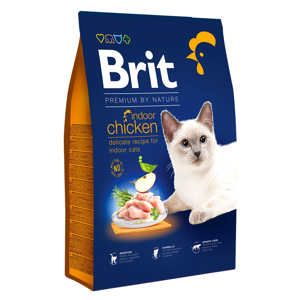 Brit Premium by Nature Cat Indoor Chicken 