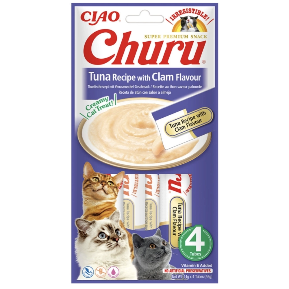 Inaba Churu Tuna & Clam 