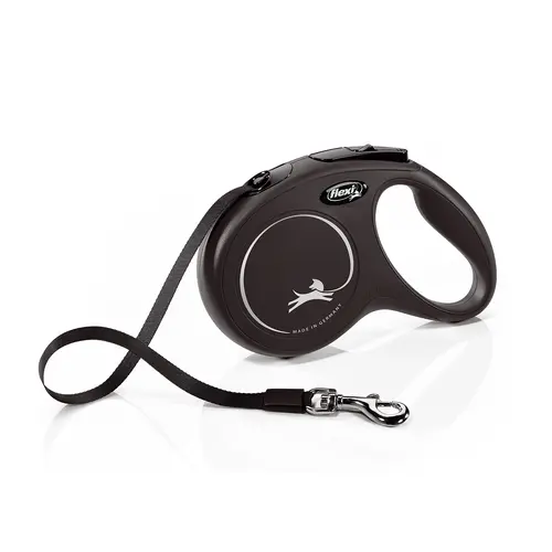 Flexi Classic M поводок-рулетка для собак до 25 кг (лента 5м)