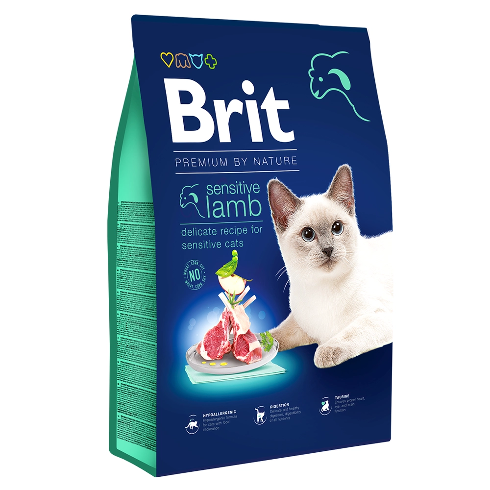 Brit Premium by Nature Cat Sensitive Lamb 