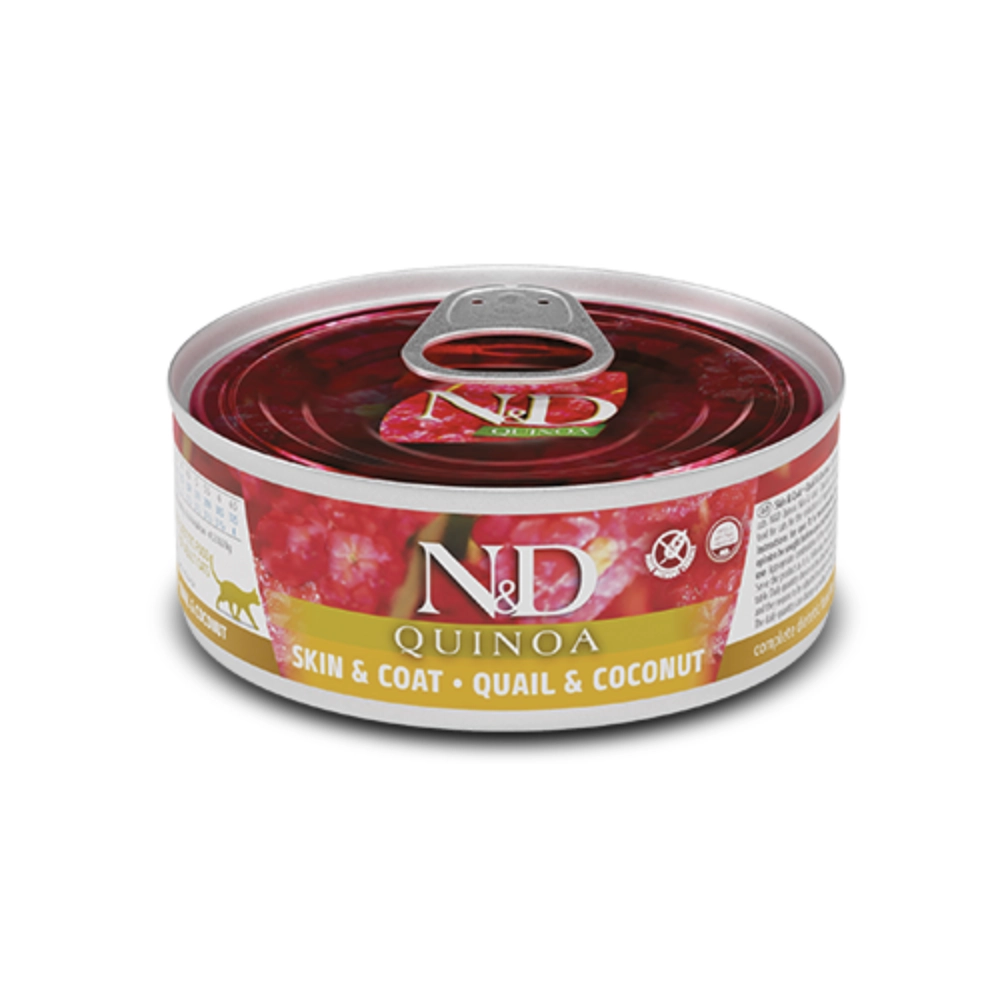 Farmina Cat N&D Grain Free Quinoa Skin&Coat Adult 